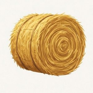 Alpaca de paja grande 🌾🌾