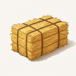 Alpaca de paja pequeña 🌾